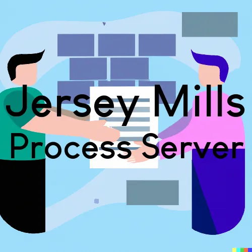 Jersey Mills, PA Process Server, “Process Support“ 