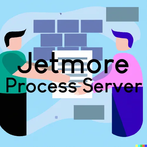 Jetmore, KS Process Server, “Server One“ 
