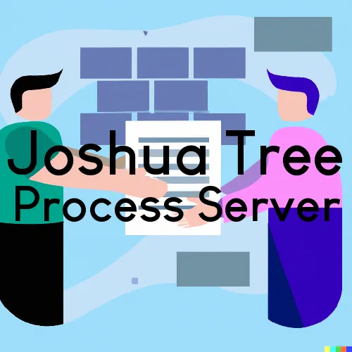 Process Servers in Zip Code Area 92252 in Joshua Tree