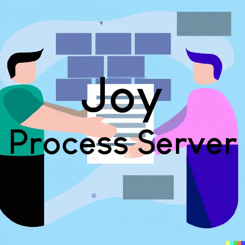 Joy, Illinois Process Servers
