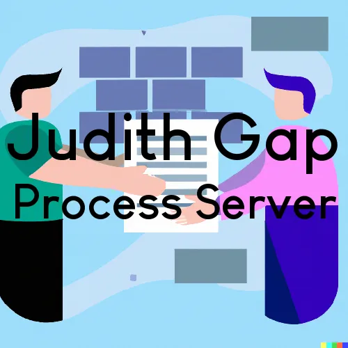 Courthouse Runner and Process Servers in Judith Gap