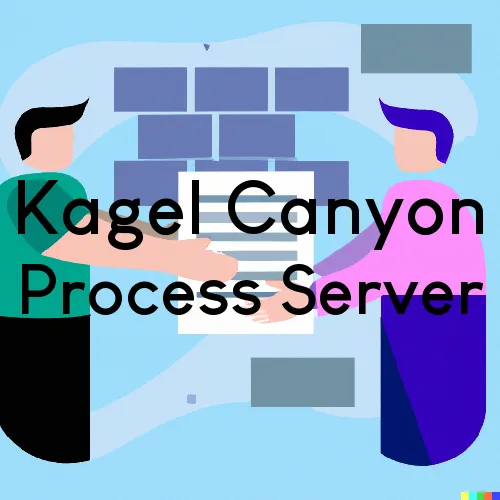 Kagel Canyon, California Process Server, “Christiansen Services“ 