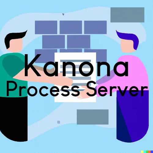 Kanona, New York Process Servers