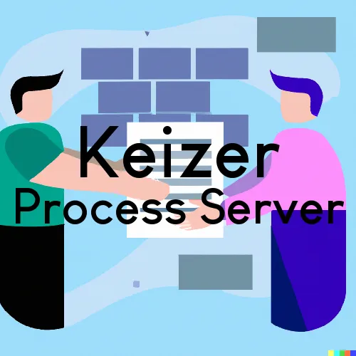 Keizer, Oregon Process Servers