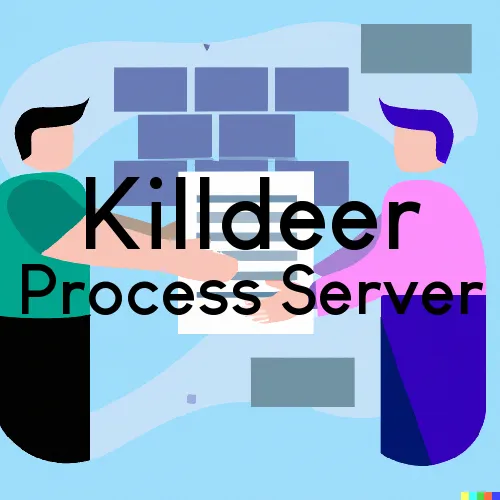 Killdeer, North Dakota Court Couriers and Process Servers