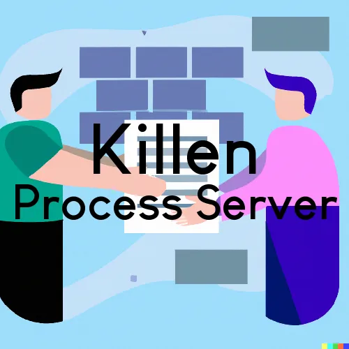 Killen, Alabama Court Couriers and Process Servers