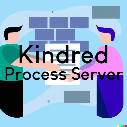 Kindred, North Dakota Process Servers