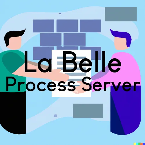 La Belle, Pennsylvania Process Servers