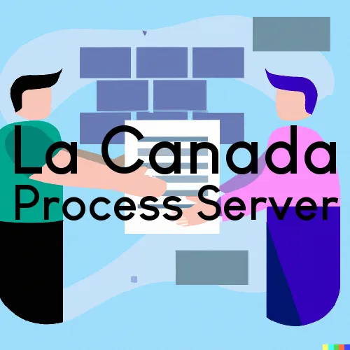 La Canada Process Server, “Chase and Serve“ 