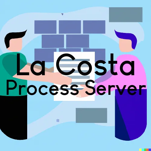 Process Servers in Zip Code, 92011