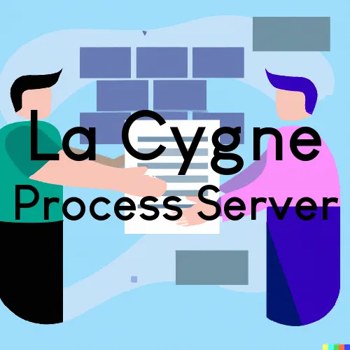 La Cygne, KS Process Server, “Chase and Serve“ 