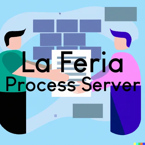 La Feria, TX Process Servers and Courtesy Copy Messengers