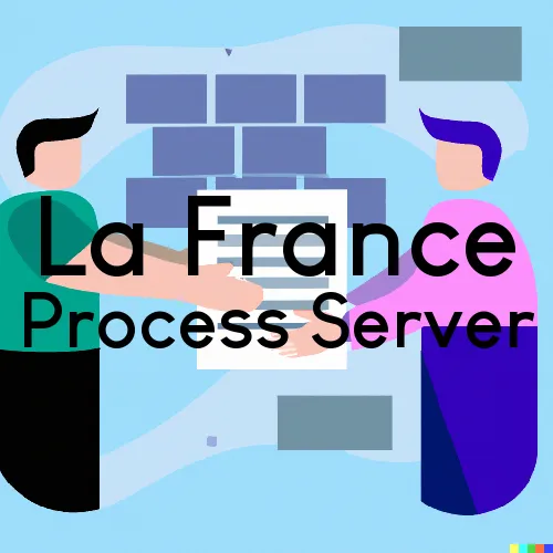 La France Process Server, “Gotcha Good“ 