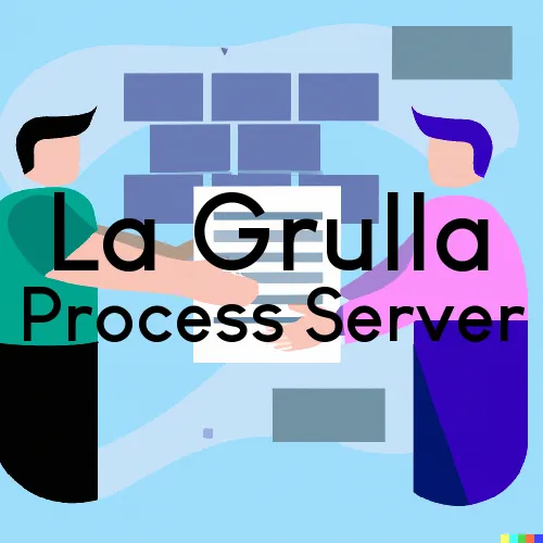 La Grulla, TX Process Server, “Process Support“ 