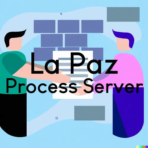La Paz, Indiana Court Couriers and Process Servers