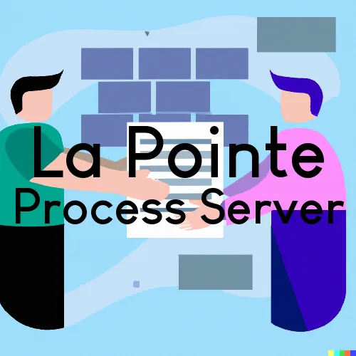 La Pointe, Wisconsin Process Servers