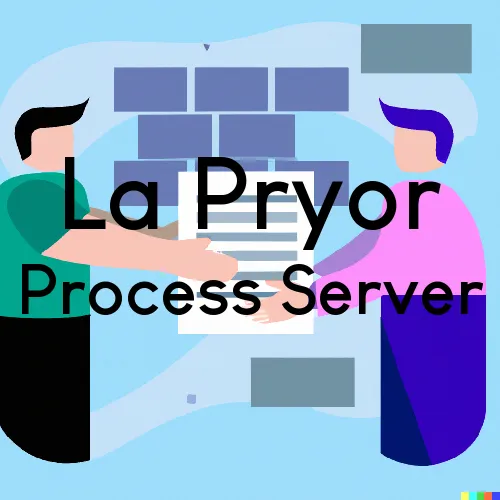 La Pryor, TX Process Servers in Zip Code 78872