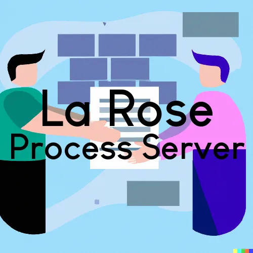 La Rose, Illinois Process Servers