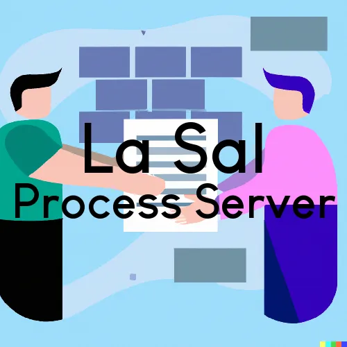 La Sal, Utah Process Servers