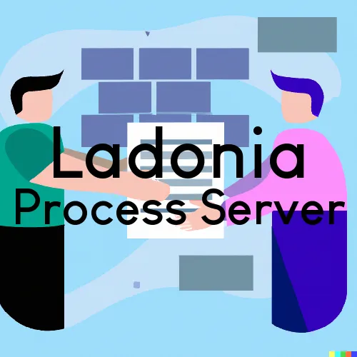 Ladonia, Texas Process Servers