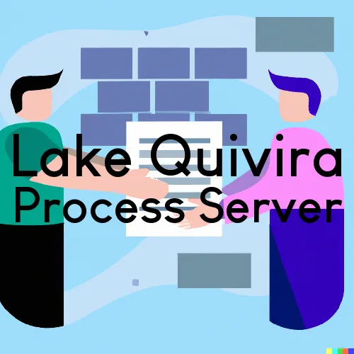 Lake Quivira, KS Process Servers and Courtesy Copy Messengers