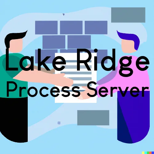 Lake Ridge, West Virginia Process Servers 