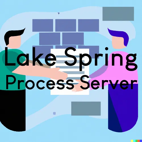Lake Spring, MO Process Server, “Alcatraz Processing“ 
