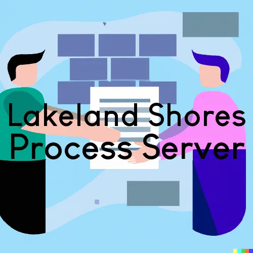 Lakeland Shores, MN Process Servers and Courtesy Copy Messengers