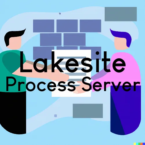 Lakesite, Tennessee Process Servers