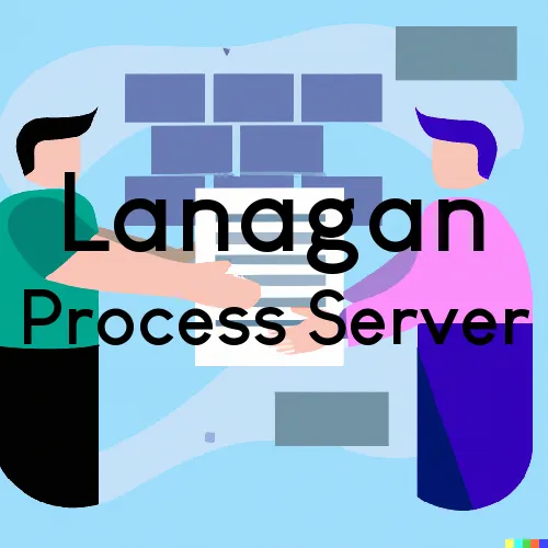 Lanagan, MO Process Servers in Zip Code 64847