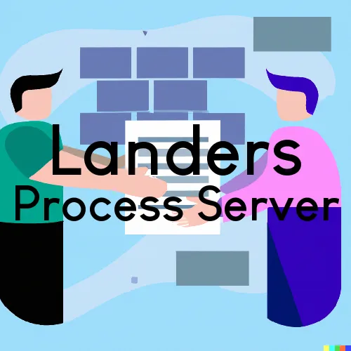 Process Servers in Zip Code Area 92285 in Landers