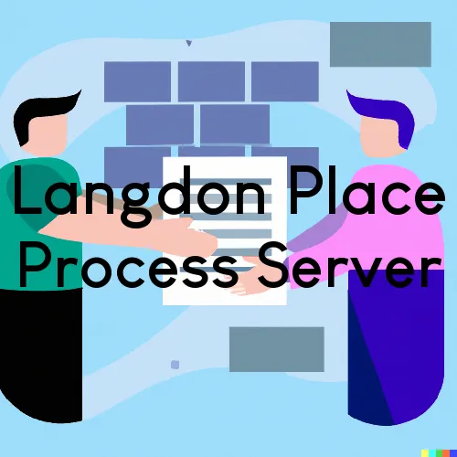 Langdon Place Process Server, “Guaranteed Process“ 
