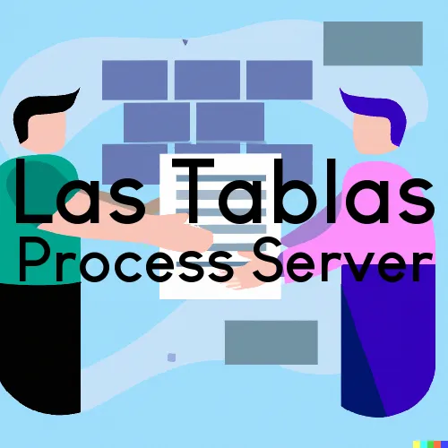 Las Tablas, New Mexico Process Servers