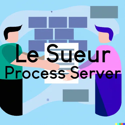 Le Sueur, Minnesota Process Servers and Field Agents