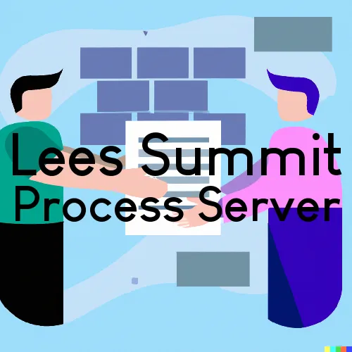 Lees Summit Process Server, “Serving by Observing“ 