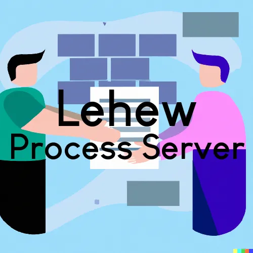 Lehew, West Virginia Process Servers