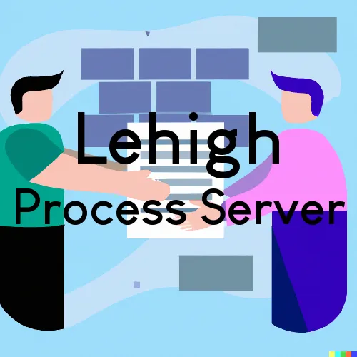 Lehigh, Iowa Process Servers