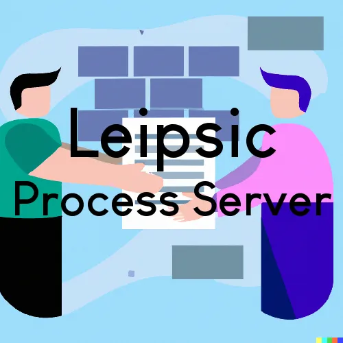 Leipsic, Delaware Process Servers