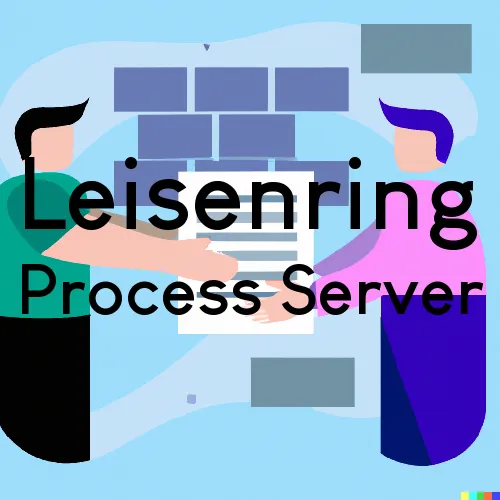 Leisenring, Pennsylvania Process Servers
