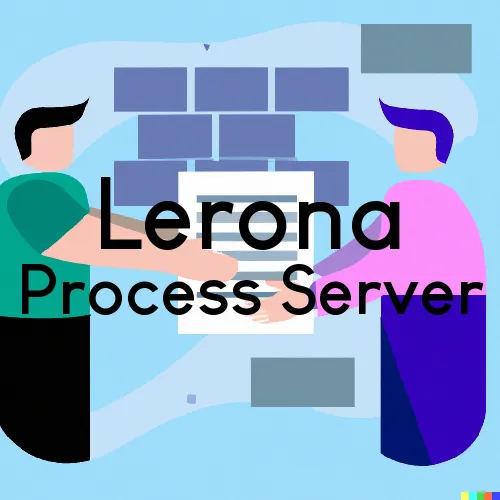 Lerona, WV Process Serving and Delivery Services