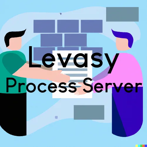Levasy, MO Process Server, “Serving by Observing“ 