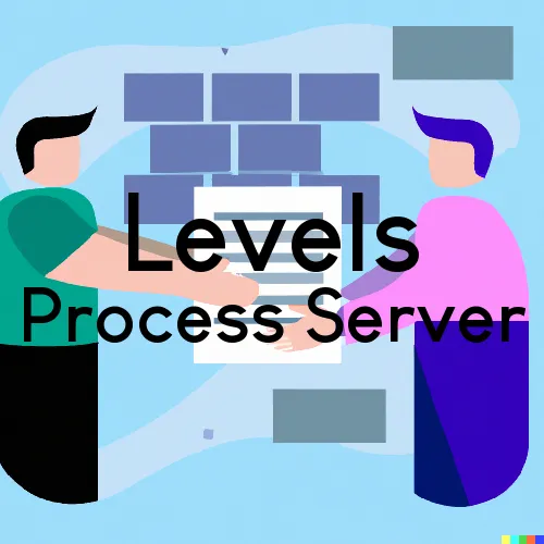Levels, West Virginia Process Servers