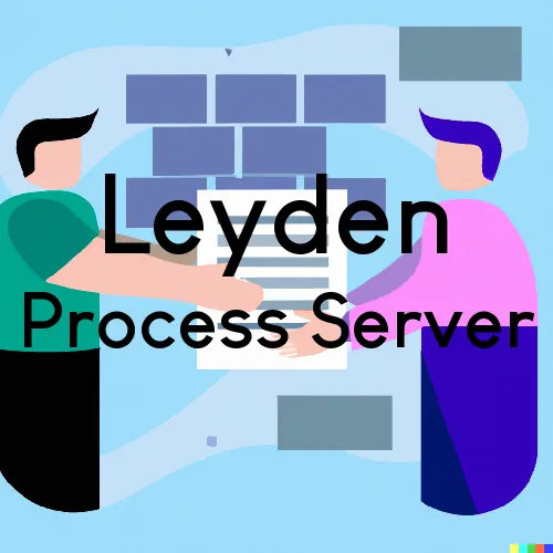Leyden, MA Process Server, “Chase and Serve“ 