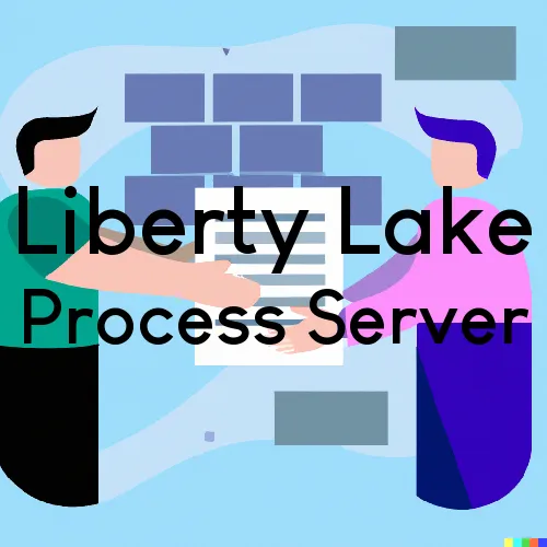 Liberty Lake, WA Process Servers and Courtesy Copy Messengers