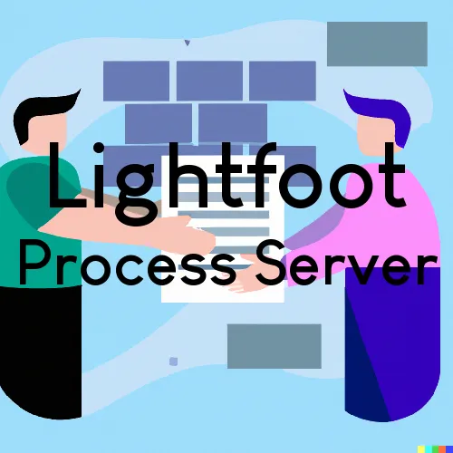 Process Servers in Lightfoot, Virginia 