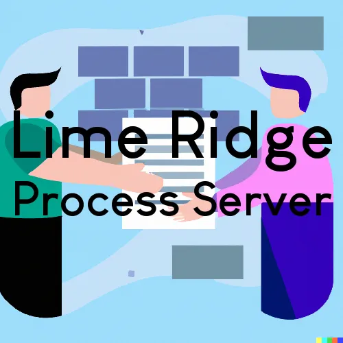 Lime Ridge, Wisconsin Court Couriers and Process Servers
