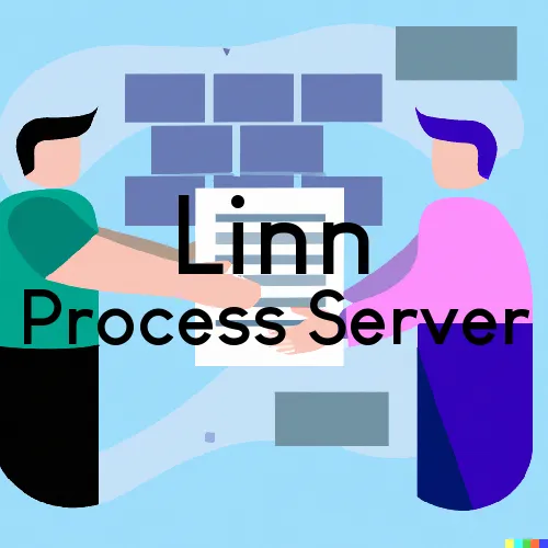 Courthouse Couriers and Process Servers in Linn 