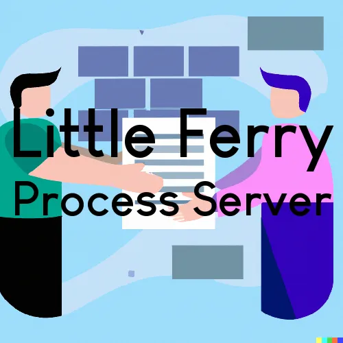Little Ferry, NJ Process Servers in Zip Code 07643