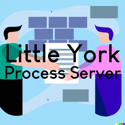Little York, IN Court Messengers and Process Servers