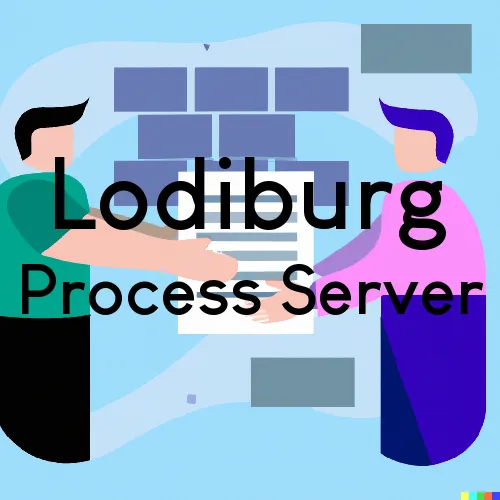 Lodiburg Process Server, “Chase and Serve“ 